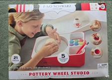 FAO Schwarz Pottery Wheel Studio All-In-One Sculpting Workstation New