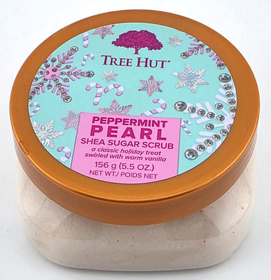 Tree Hut Peppermint Pearl Shea Sugar Scrub 5.5 oz