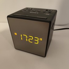 Sony AM/FM Dual Alarm Clock Radio Model ICF-C1T
