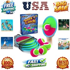 Toss and Catch Ball Game Outdoor Toys for Kids Yard Games Beach Toys Outside ...