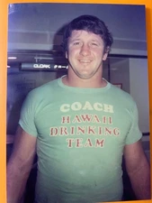 All Japan Pro-Wrestling Color Photo 178.0 mm Japanese Terry Funk 1979 Vintage