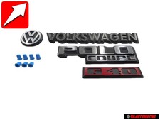 SATZ für VW Polo 2 Coupe 86C G40 Hinten Schriftzug Emblems