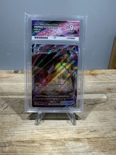ACE 9 Mimikyu Vmax 069/172 Brilliant Stars Mint Pokemon