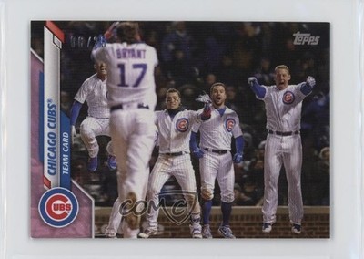 2020 Topps Mini Pink 6/25 Chicago Cubs #338 12sd