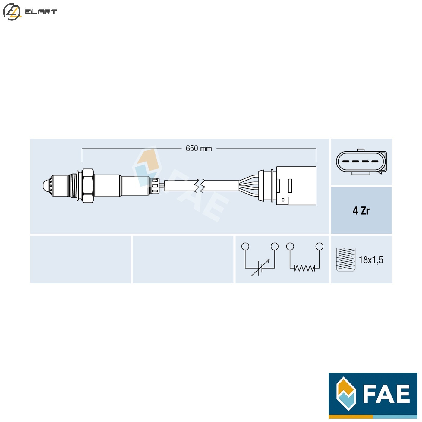 LAMBDA SENSOR 77200 FOR SKODA ROOMSTER/Praktik FABIA/Combi/II PRAKTIK VW 1.2L