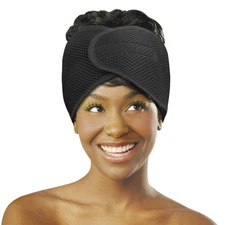 Donna Deluxe Foam Mesh Wrap Black Hair Styling Agent with Olive and Vitamin E