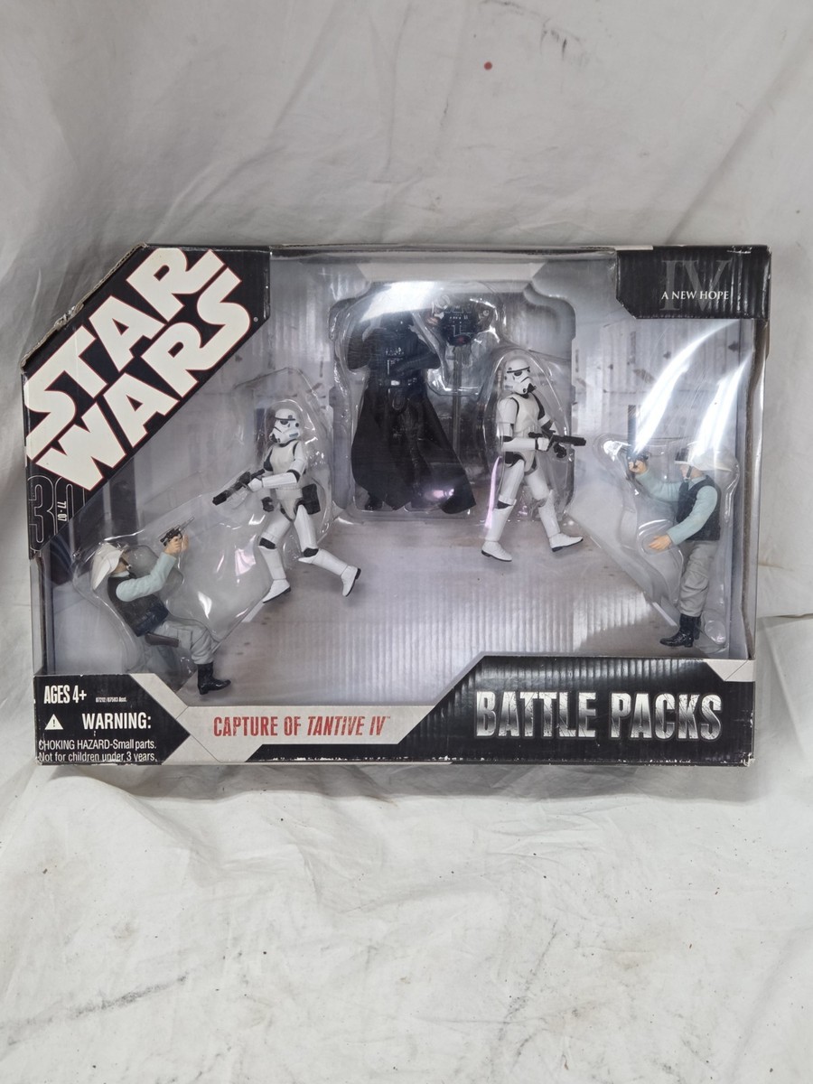 Star Wars フィギュア 5体セット New 2006 Hasbro Star Wars Battle Packs Capture Of Tantive IV Darth