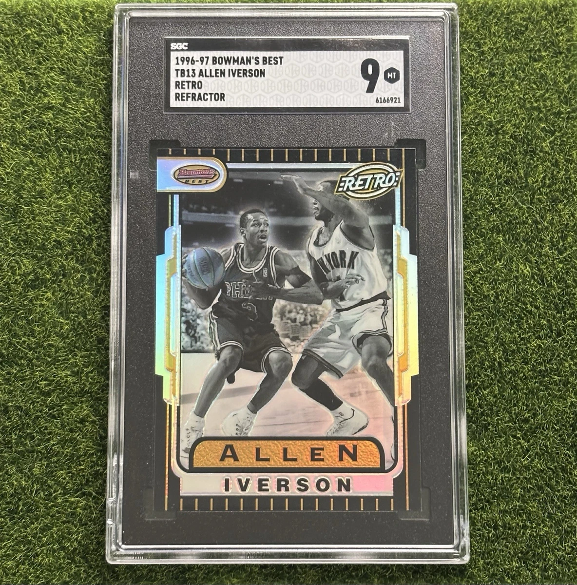 Bowman Allen Iverson Basketball Rookie Sports Trading Cards