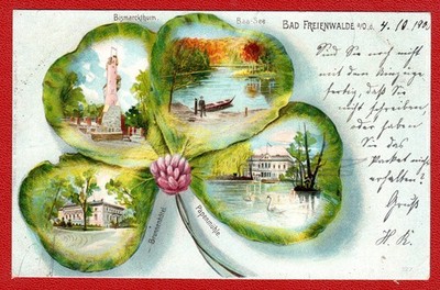 Alte AK Litho  Bad Freienwalde  gel. 1900  # FRW 26