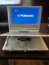 Polaroid PDM-0722 Portable DVD Player 7" Tested , With Carrying Case