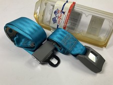 Safetboy Stbsb2lsbl 2-point Push Button Buckle Lap Seat Belt - Electric Blue