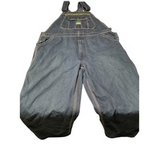 Liberty Overalls Denim Blue Double Knee Workwear Bib Pants Men Size 44