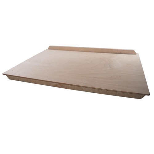 Wooden Double-sided Pastry Board 60x40 cm (23.6"x15.7") Baking Dough Kneading - Picture 4 of 8