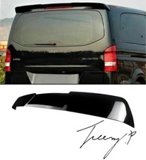 Mercedes V-Klasse Vito Van W447 Glanz Schwarz Heckklappe Dachspoiler 2014+