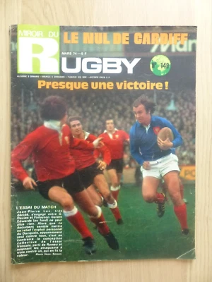 MIROIR DU RUGBY N°149 MARS 1974 - Photo 1/4