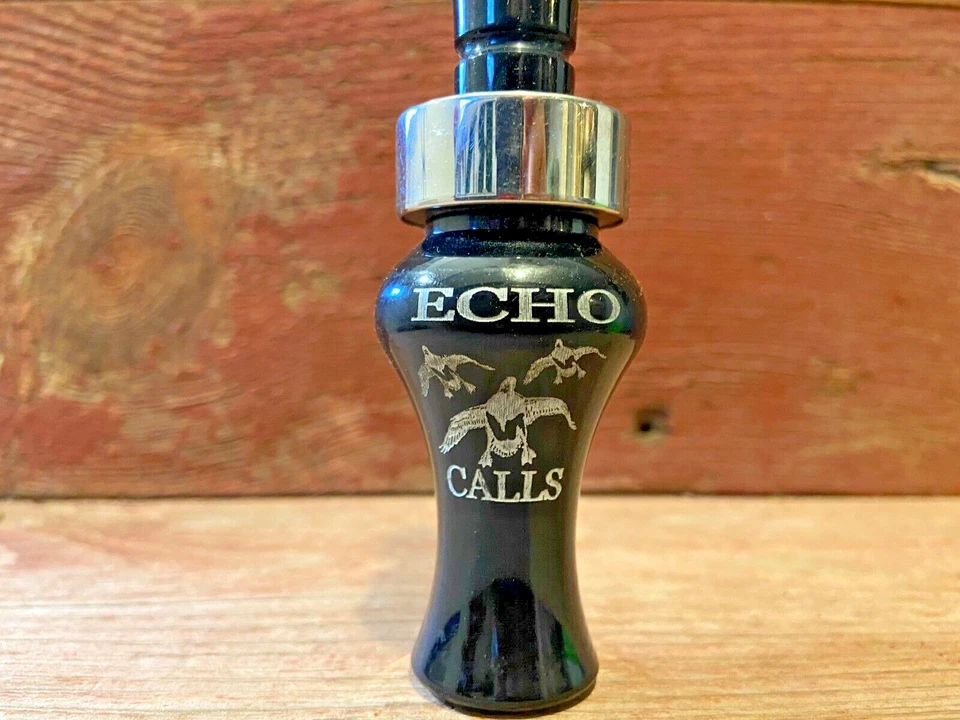 Echo Calls Open Water Acrylic Single Reed Duck Calls--Black - Image 4 of 4