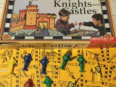 Board Game Parts: KNIGHTS AND CASTLES, Aristoplay, 1994, replacement pieces