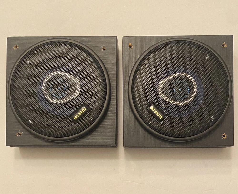 Two big cheap speakers