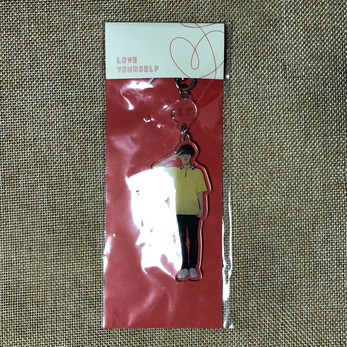 BTS JIMIN [ World Tour Love Yourself ] Official Acrylic Keyring