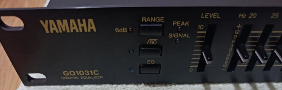 YAMAHA GQ1031C Graphic Equalizer Band High Pass Filter - Image 2 of 4