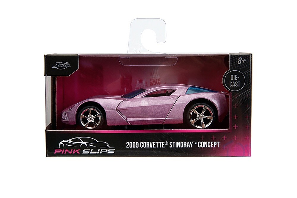 Chevrolet Corvette Stingray Concept 2009 Jada Toys Pink Chevrolet Corvette Stingray Concept 2009 Jada Toys Pink