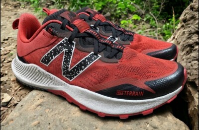 New Balance Dynasoft Nitrel Trail Running Red Black Shoes Mens 9 Fast Ship