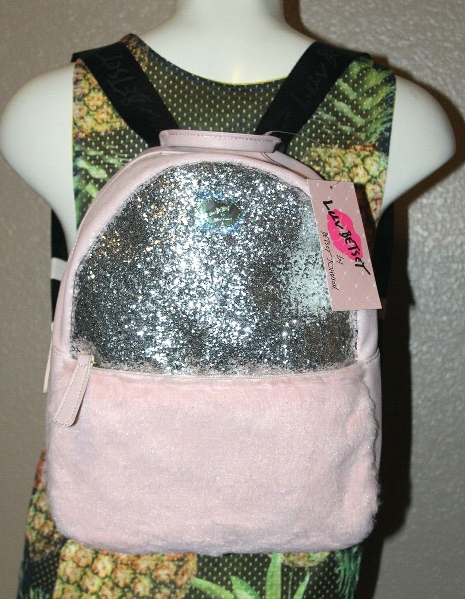 LUV BETSEY BY BETSEY JOHNSON BACKPACK PINK BAG SILVER  display picture 2