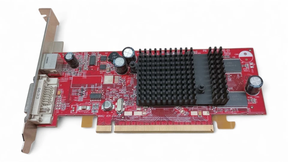 ATI Radeon X300 - 128MB DMS-59 / S-Video - PCI-Express x16 PCIe - Image 2 of 3