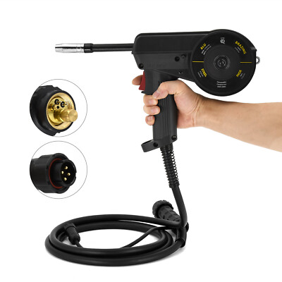 3M Spool Gun Aluminum Steel  4 Core Adapter Torch MIG Wire Drawing Welding Gun