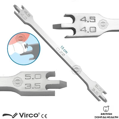 Positionneur De Support Dentaire Mesurant La Hauteur 22Mm 15Cm Orthodontie - Photo 1/3