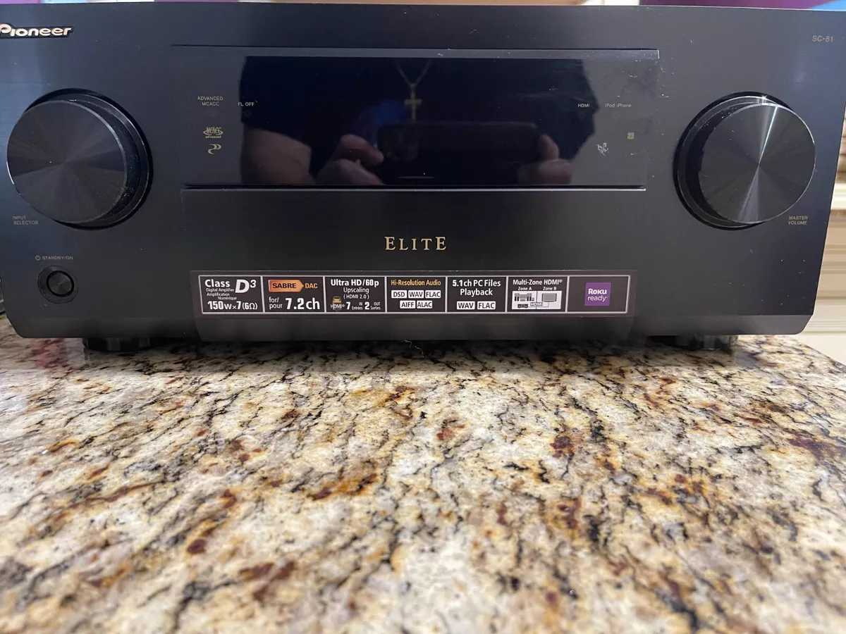 Pioneer Elite SC-81 Av Network Receiver 7.2