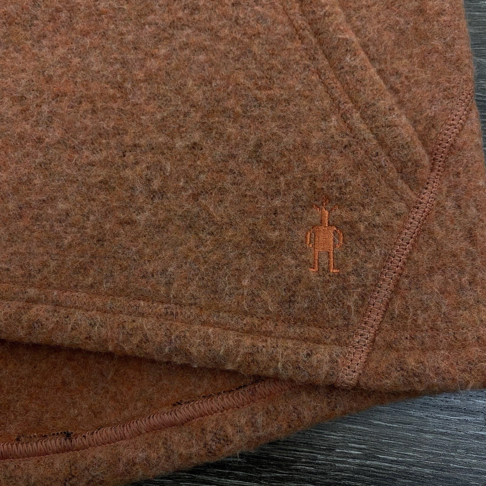 smartwool hudson trail fleece pullover wool blend sweater
