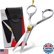 Suvorna Beard and Mustache Scissors for Men - 5" Grooming Scissors for Trimmi