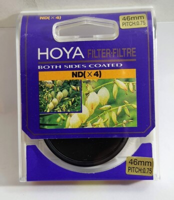 46mm Genuine Hoya ND4 ND 4 Lens filter 46 mm Neutral Density ND4X ND 4X Japan