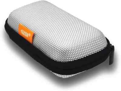 GLCON Small EVA Electronic Carrying Case - Hard Shell Protection Zipper Case for