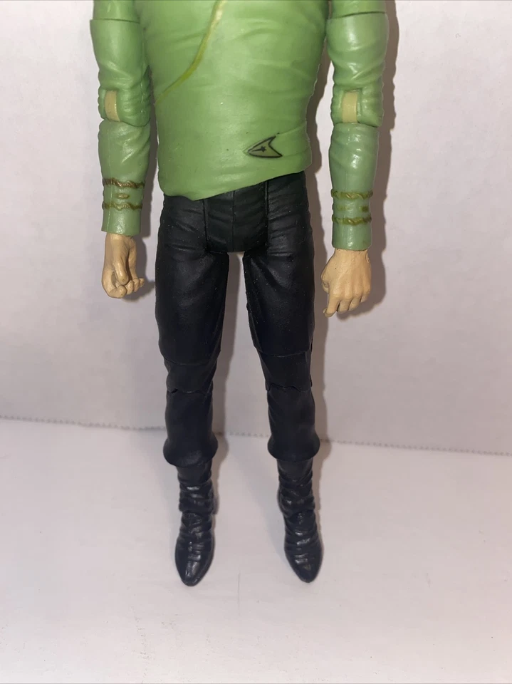 Figura de acción de colección 2003 Star Trek Capitán Kirk Wave One juguete de asilo artístico de 7" Foto 4 de 4