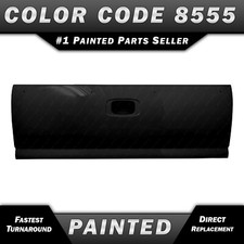 New Painted 8555 Black Rear Tailgate For 1999-2006 Chevy Silverado Gmc Sierra