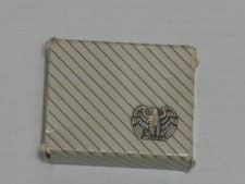 VINTAGE 1982 AVON MAJESTIC EAGLE SILVER TONE BELT BUCKLE WITH BOX