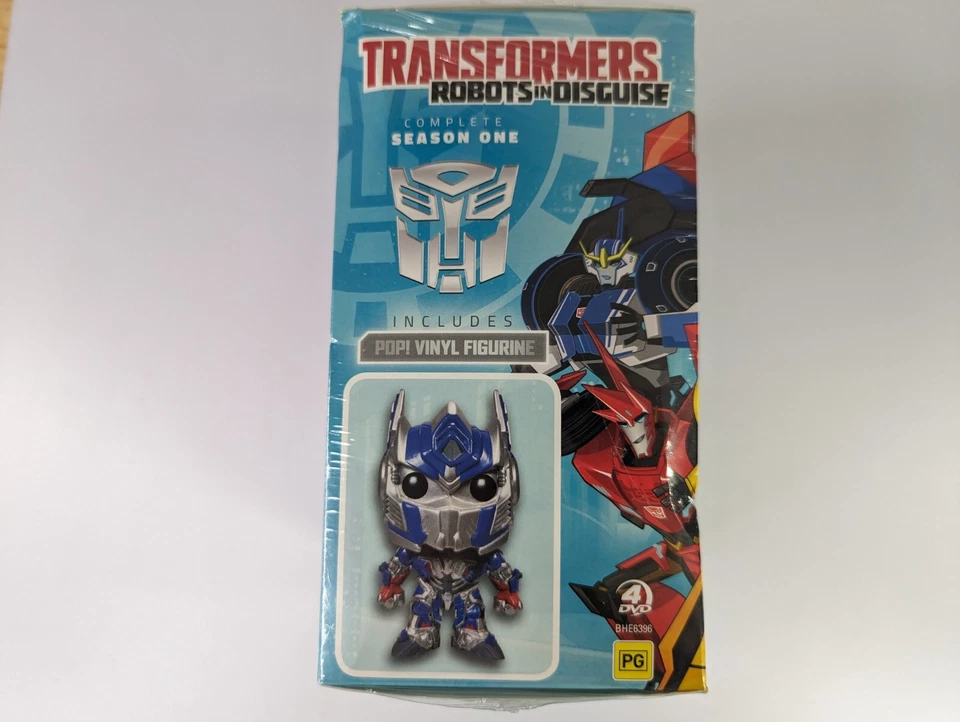 TRANSFORMERS: Complete Season One.. Includes Pop Vinyl Figurine and (4x DVD's).. - Image 4 of 4