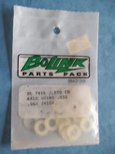 VINTAGE BOLINK 7416 AXLE SHIMS .250 ID .032 .062 THINCK BL 7416 NIP