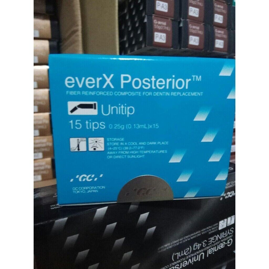 Composite Dentaire GC Everx Posterior - Renforcé Aux Fibres Pour Remplacement Dentine - Neuf - Date Expiration 2026