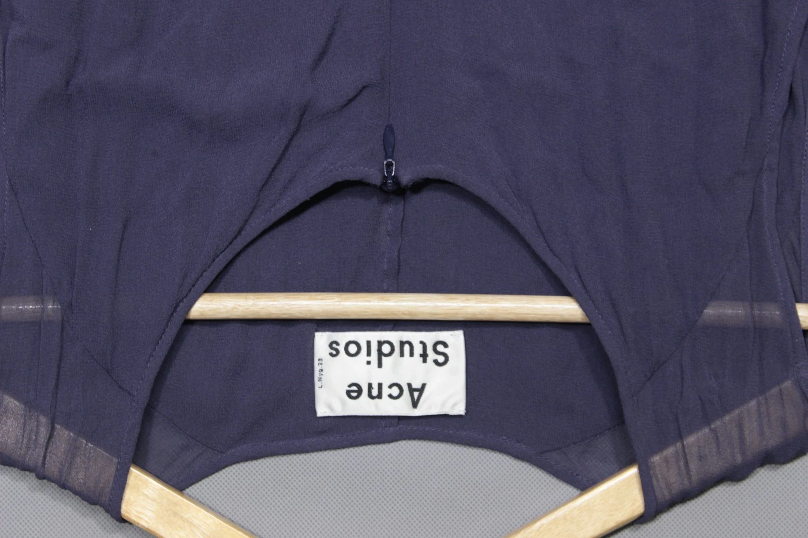 Abito Acne Studios Twist LT 100% seta