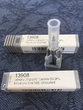 .008 Dia Carbide End Mills 2 For One Price