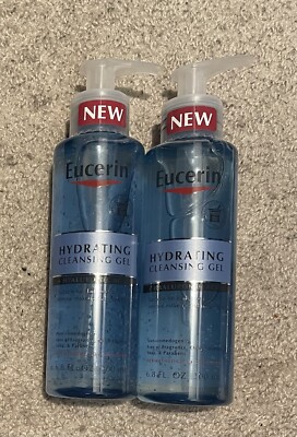 EUCERIN HYALURONIC ACID HYDRATING FACIAL CLEANSING GEL 6.8 OZ PUMP New