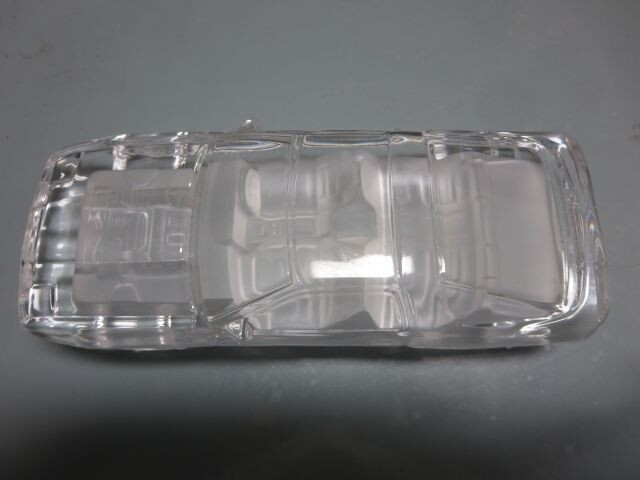 TOYOTA SUPRA Sasaki Crystal Glass Figurine Collectible Made In