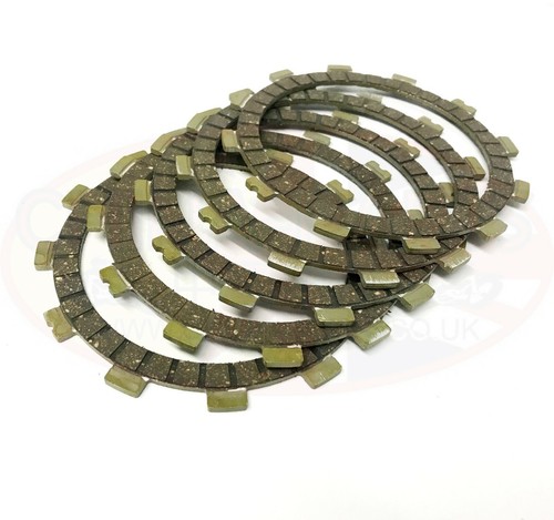 Clutch Plates Set for Qingqi Sport QM125-2D Motorcycle K157FMI - Picture 3 of 6