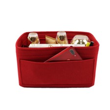 Felt Purse Insert Multi Pocket Bag in Bag Organizer Fit for Speedy 30