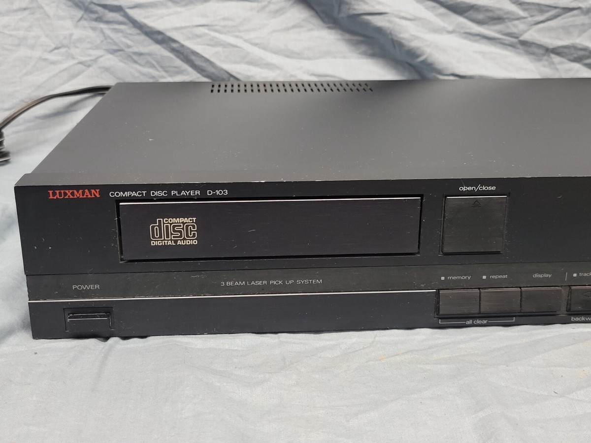 コンパクトディスクプレーヤー ALPIN/LUXMAN D-103