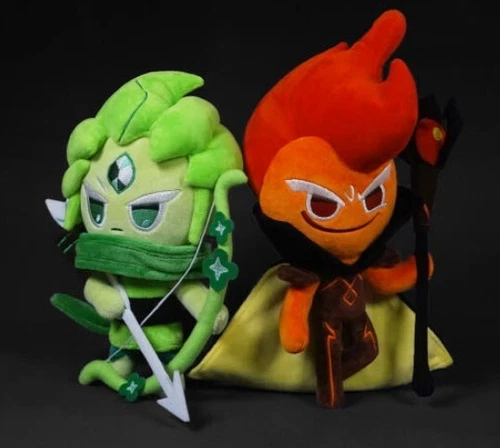 CookieRun Nature's Leaders 1Set MUST BUILD! Fire Spirit+ Wind Archer Cookie Doll