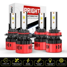 For Chevy Cruze 2016-2019 2X 9005 H11 Front Accessories Light Bulb A++